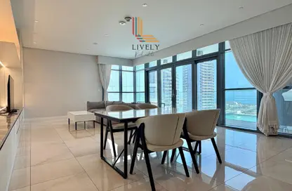 Apartment - 1 Bedroom - 3 Bathrooms for rent in Seef Lusail Tower 1 - Seef Lusail - Lusail City - Lusail Apartment - 1 Bedroom - 3 Bathrooms for rent in Seef Lusail Tower 1 - Seef Lusail - Lusail City - Lusail