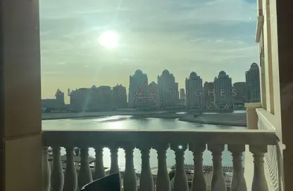 Apartment - 1 Bedroom - 2 Bathrooms for rent in Viva West - Viva Bahriyah - The Pearl Island - Doha