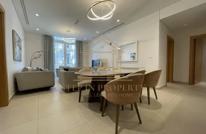 Apartment - 2 Bedrooms - 4 Bathrooms for rent in Viva West - Viva Bahriyah - The Pearl Island - Doha