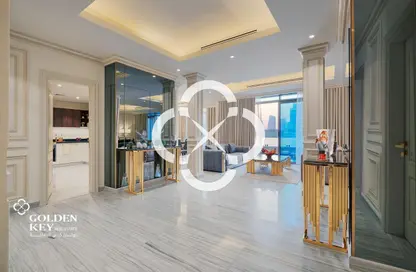 Villa - 5 Bedrooms - 6 Bathrooms for rent in Abraj Bay - Abraj Quartiers - The Pearl Island - Doha