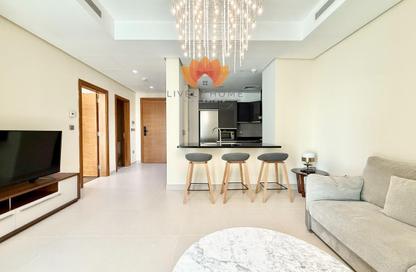 Apartment - 1 Bedroom - 2 Bathrooms for rent in Marina Residences 195 - Marina District - Lusail