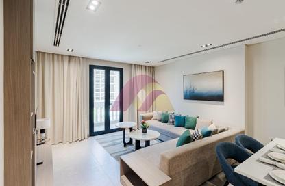Apartment - 1 Bedroom - 2 Bathrooms for rent in Lusail Marina Heights - Marina District - Lusail