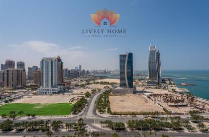 Apartment - 1 - 2 for rent in Marina Tower 23 - Marina District - Lusail