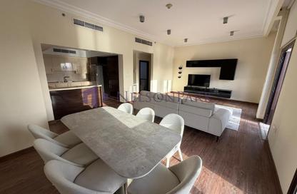 Apartment - 3 Bedrooms - 4 Bathrooms for rent in Qanat Quartier - The Pearl Island - Doha