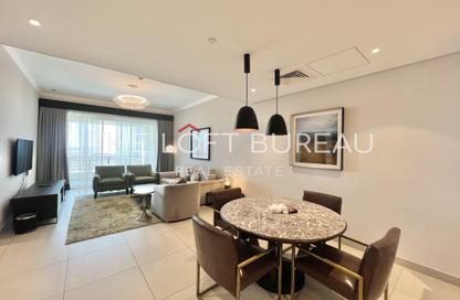Hotel Apartments - 1 Bedroom - 2 Bathrooms for rent in Viva West - Viva Bahriyah - The Pearl Island - Doha
