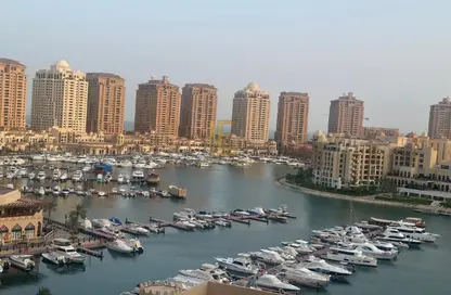 Apartment - 2 Bedrooms - 2 Bathrooms for sale in West Porto Drive - Porto Arabia - The Pearl Island - Doha