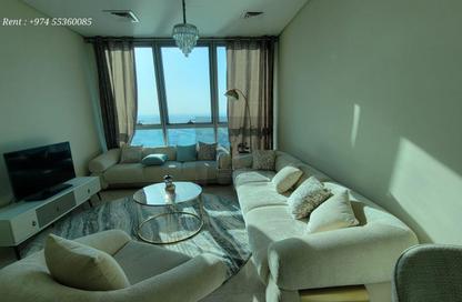 Apartment - 1 Bedroom - 2 Bathrooms for rent in Zig Zag Tower B - Zig Zag Towers - West Bay - Doha Apartment - 1 Bedroom - 2 Bathrooms for rent in Zig Zag Tower B - Zig Zag Towers - West Bay - Doha