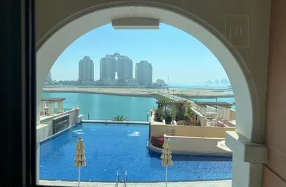 Apartment - 1 Bedroom - 2 Bathrooms for rent in Viva Central - Viva Bahriyah - The Pearl Island - Doha