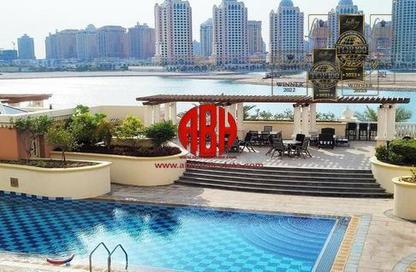 Apartment - 1 Bedroom - 2 Bathrooms for rent in Viva Central - Viva Bahriyah - The Pearl Island - Doha