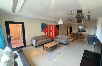 Apartment - 1 Bedroom - 2 Bathrooms for rent in East Porto Drive - Porto Arabia - The Pearl Island - Doha