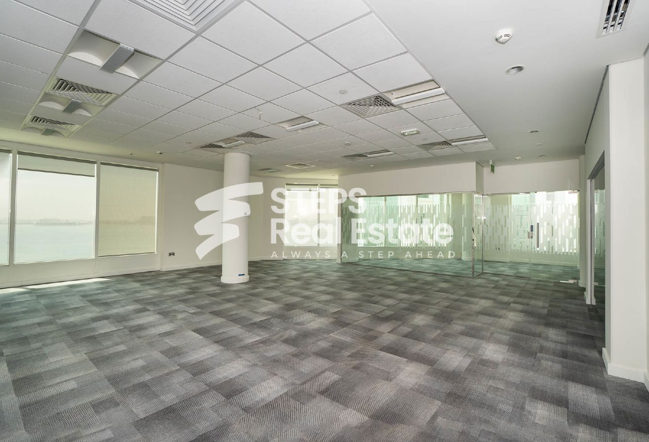 Partitioned Office with Sea View for Rent