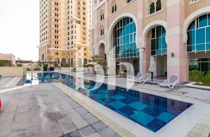 Apartment - 1 Bedroom - 2 Bathrooms for rent in Viva West - Viva Bahriyah - The Pearl Island - Doha