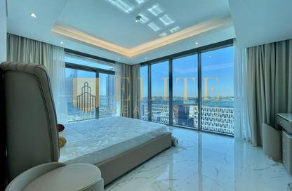 Apartment - 2 Bedrooms - 3 Bathrooms for rent in Lusail Marina Heights - Marina District - Lusail