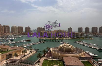 Apartment - 3 Bedrooms - 5 Bathrooms for rent in East Porto Drive - Porto Arabia - The Pearl Island - Doha