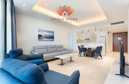 Apartment - 2 - 3 for rent in Marina Residence 16 - Marina District - Lusail