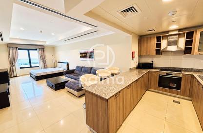 Apartment - Studio - 1 Bathroom for rent in East Porto Drive - Porto Arabia - The Pearl Island - Doha