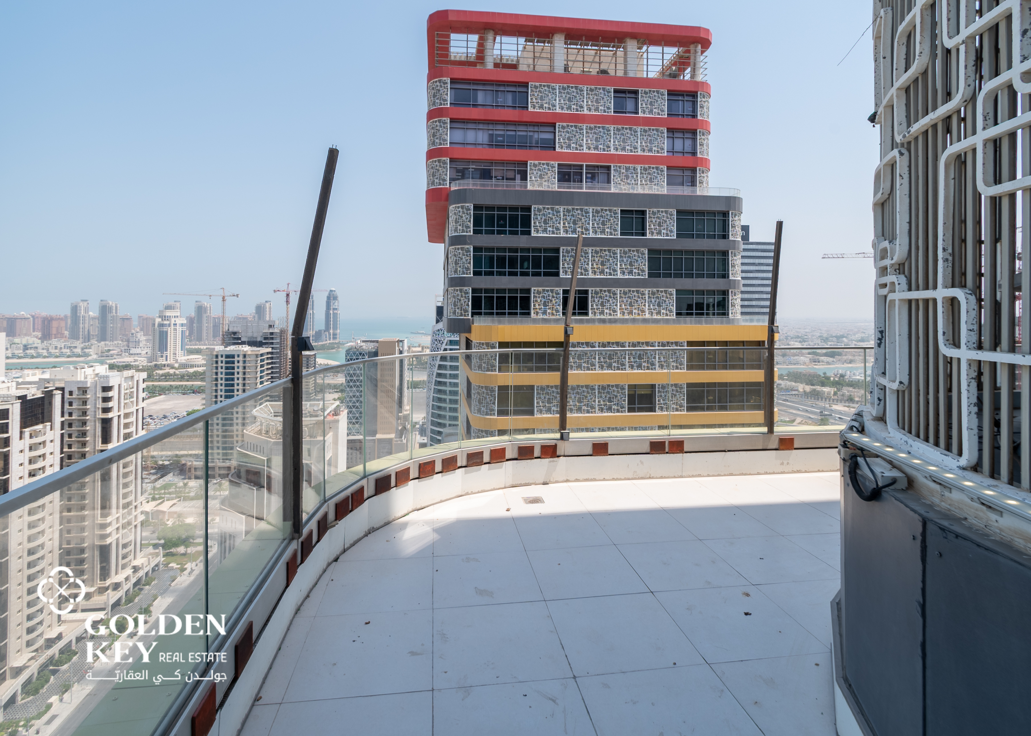 Exclusive Office Space with Balcony and Sea View