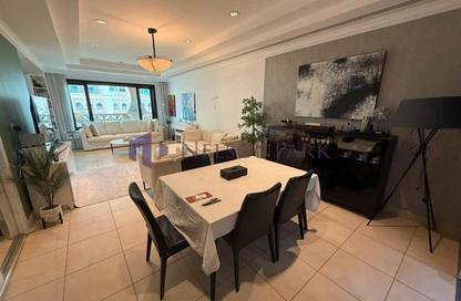 Apartment - 2 Bedrooms - 3 Bathrooms for rent in East Porto Drive - Porto Arabia - The Pearl Island - Doha