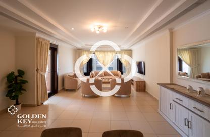Apartment - 2 Bedrooms - 2 Bathrooms for rent in East Porto Drive - Porto Arabia - The Pearl Island - Doha Apartment - 2 Bedrooms - 2 Bathrooms for rent in East Porto Drive - Porto Arabia - The Pearl Island - Doha