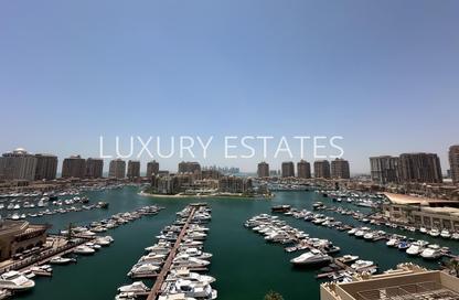 Apartment - 3 Bedrooms - 5 Bathrooms for rent in West Porto Drive - Porto Arabia - The Pearl Island - Doha Apartment - 3 Bedrooms - 5 Bathrooms for rent in West Porto Drive - Porto Arabia - The Pearl Island - Doha
