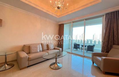 Apartment - Studio - 1 Bathroom for rent in Bilal Pearl Suites - Viva Bahriyah - The Pearl Island - Doha