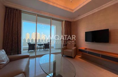 Apartment - Studio - 1 Bathroom for rent in Bilal Pearl Suites - Viva Bahriyah - The Pearl Island - Doha