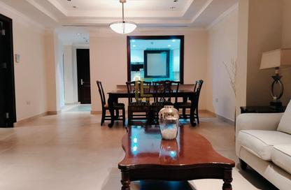 Apartment - 1 Bedroom - 2 Bathrooms for rent in West Porto Drive - Porto Arabia - The Pearl Island - Doha