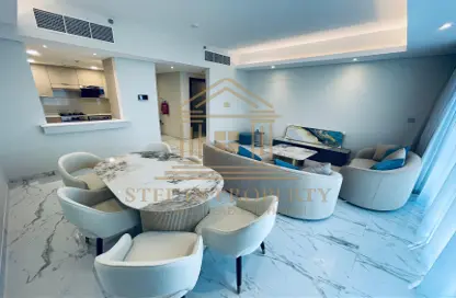 شقة - 2 غرف نوم - 3 حمامات للايجار في لوسيل ريسيدينس - منطقة المارينا - الوسيل