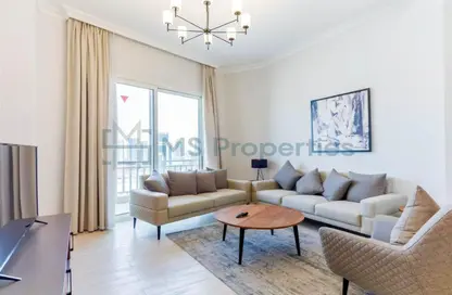 Apartment - 2 Bedrooms - 3 Bathrooms for rent in Lusail Marina Heights - Marina District - Lusail