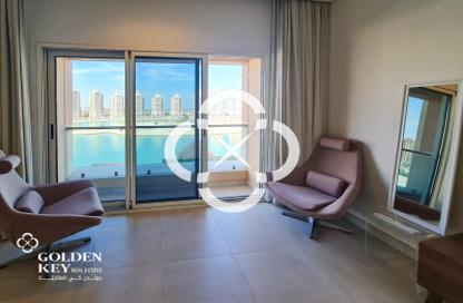 Apartment - 1 Bedroom - 2 Bathrooms for rent in Viva East - Viva Bahriyah - The Pearl Island - Doha