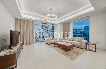 Apartment - 1 Bedroom - 2 Bathrooms for rent in Crystal Residence - Gewan Island - The Pearl Island - Doha Apartment - 1 Bedroom - 2 Bathrooms for rent in Crystal Residence - Gewan Island - The Pearl Island - Doha