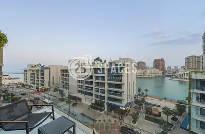 Apartment - 1 Bedroom - 2 Bathrooms for rent in Crystal Residence - Gewan Island - The Pearl Island - Doha