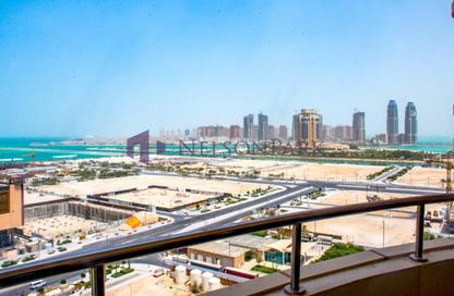 Apartment - 2 Bedrooms - 3 Bathrooms for rent in Lusail Residence - Marina District - Lusail