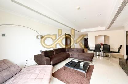 Apartment - 1 Bedroom - 2 Bathrooms for rent in East Porto Drive - Porto Arabia - The Pearl Island - Doha Apartment - 1 Bedroom - 2 Bathrooms for rent in East Porto Drive - Porto Arabia - The Pearl Island - Doha