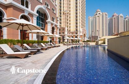 Apartment - Studio - 1 for rent in Viva West - Viva Bahriyah - The Pearl Island - Doha Apartment - Studio - 1 for rent in Viva West - Viva Bahriyah - The Pearl Island - Doha