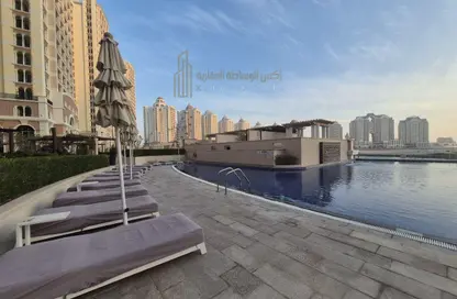 Apartment - 1 Bedroom - 2 Bathrooms for rent in Viva East - Viva Bahriyah - The Pearl Island - Doha