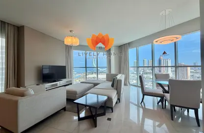 Apartment - 1 Bedroom - 2 Bathrooms for rent in Marina Residences 195 - Marina District - Lusail