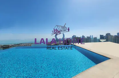 Apartment - 2 Bedrooms - 3 Bathrooms for rent in Lusail Residence - Marina District - Lusail