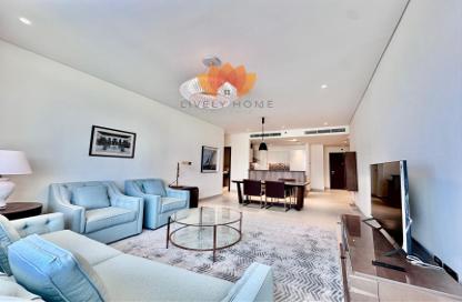 Apartment - 2 Bedrooms - 4 Bathrooms for rent in Lusail Marina Heights - Marina District - Lusail