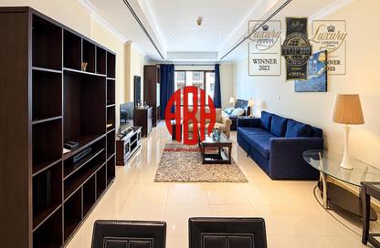 Apartment - Studio - 1 for rent in East Porto Drive - Porto Arabia - The Pearl Island - Doha Apartment - Studio - 1 for rent in East Porto Drive - Porto Arabia - The Pearl Island - Doha