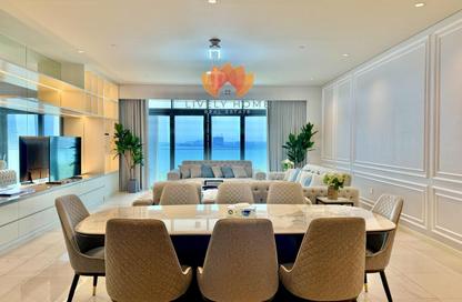 Apartment - 2 Bedrooms - 4 Bathrooms for rent in Seef Waterfront - Lusail City - Lusail