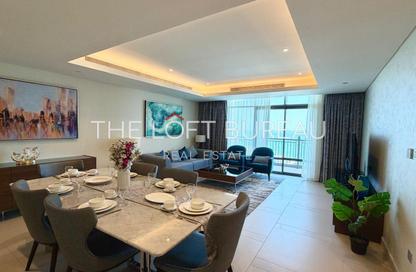 Apartment - 2 Bedrooms - 3 Bathrooms for rent in Abraj Bay - Abraj Quartiers - The Pearl Island - Doha