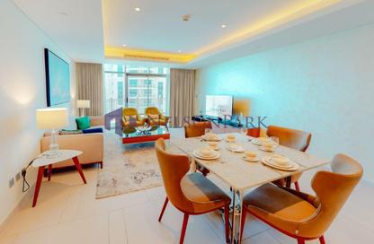 Apartment - 1 Bedroom - 2 Bathrooms for rent in Abraj Bay - Abraj Quartiers - The Pearl Island - Doha