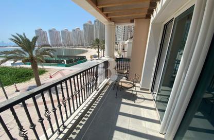 Townhouse - 1 - 2 for rent in Al Mutahidah Tower - Viva Bahriyah - The Pearl Island - Doha