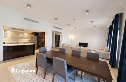 Apartment - 3 - 4 for rent in Mercato - Qanat Quartier - The Pearl Island - Doha