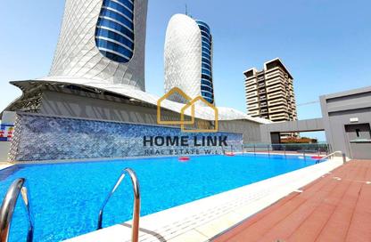 Apartment - 1 Bedroom - 2 Bathrooms for rent in Marina Tower 02 - Marina District - Lusail