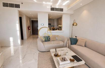 Apartment - 2 - 3 for rent in Lusail Marina Heights - Marina District - Lusail