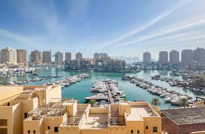 Apartment - Studio - 1 Bathroom for rent in East Porto Drive - Porto Arabia - The Pearl Island - Doha