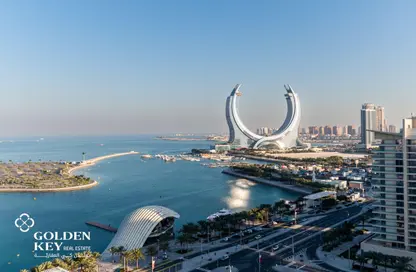 Apartment - 3 Bedrooms - 3 Bathrooms for rent in Lusail Residence - Marina District - Lusail