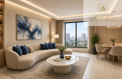 Apartment - 1 - 1 for sale in Lusail Marina Heights - Marina District - Lusail